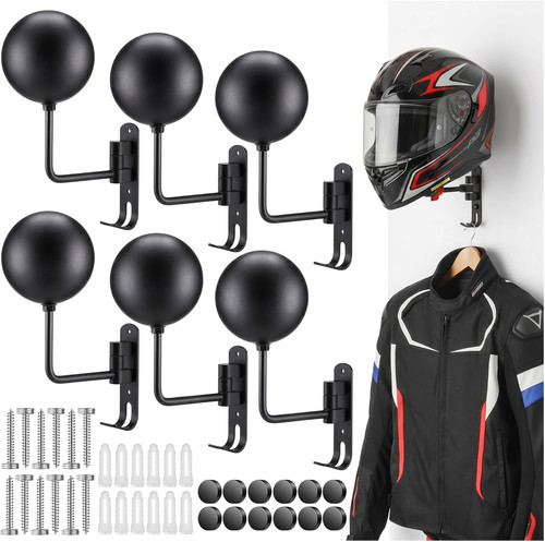 Motorcycle helmet holder wall - helmet,